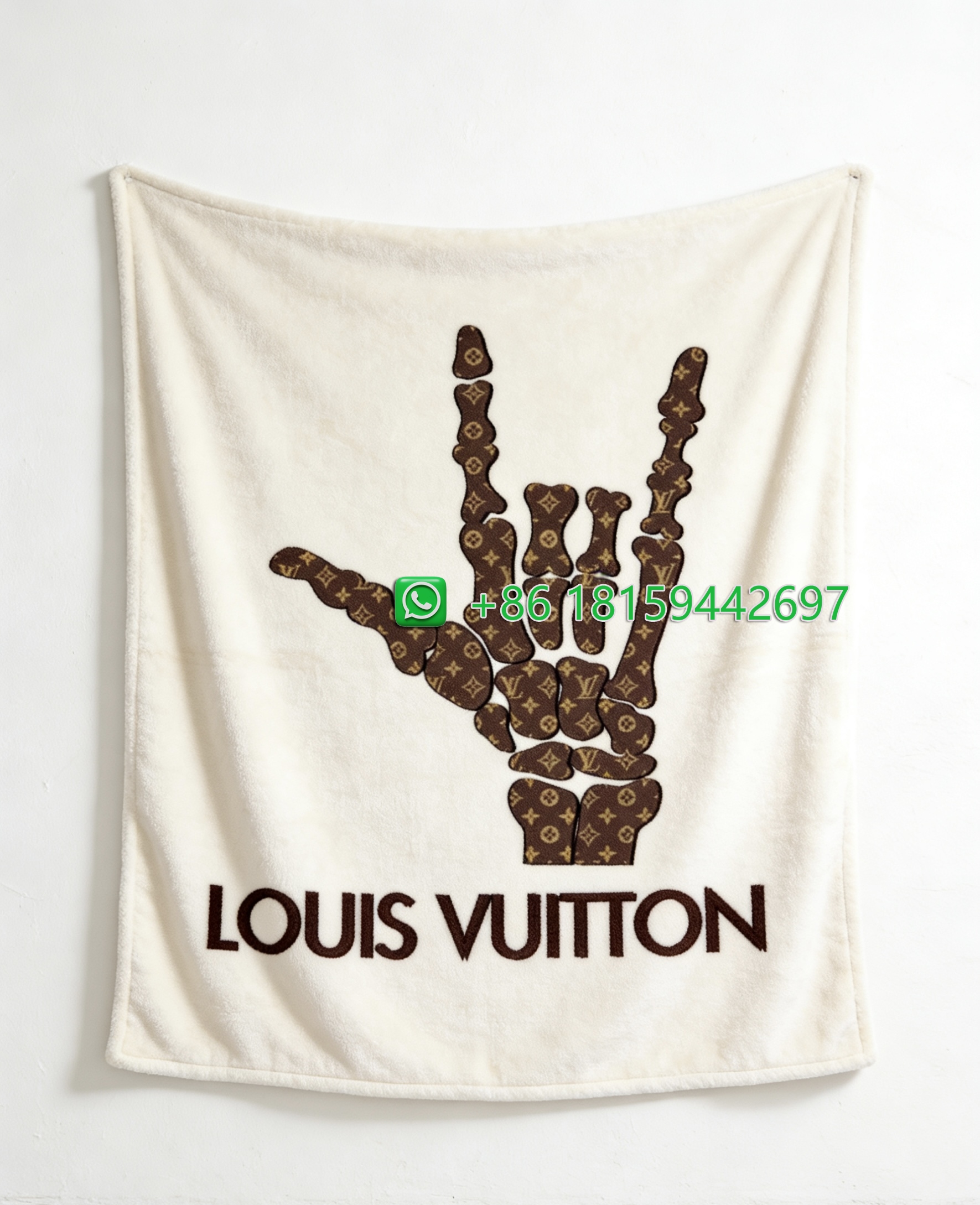 Louis Vuitton Throw Blankets